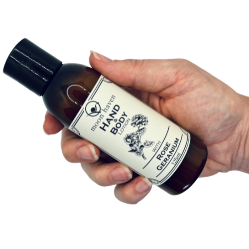 ROSE GERANIUM HAND & BODY LOTION