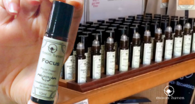 Using a scent anchor to support learning and focus