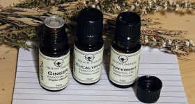 Moon Haven winter warmth essential oil blend