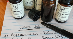 Moon Haven guide to essential oils for stress