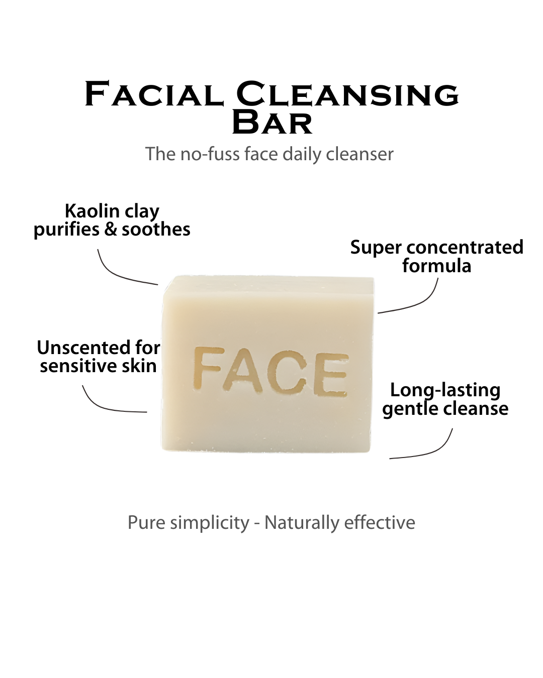 FACIAL CLEANSING BAR