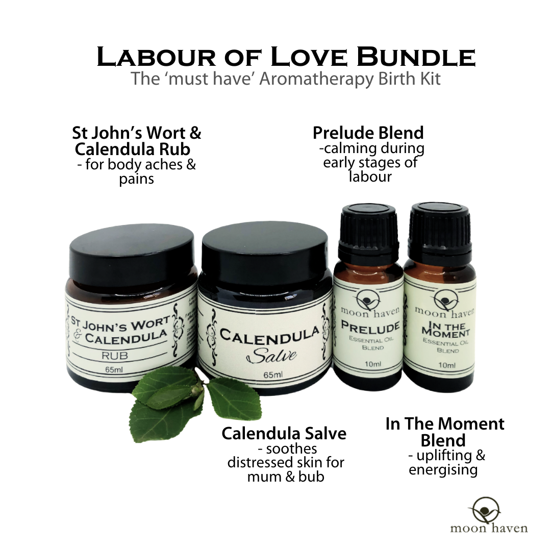 LABOUR OF LOVE AROMATHERAPY BIRTH BUNDLE