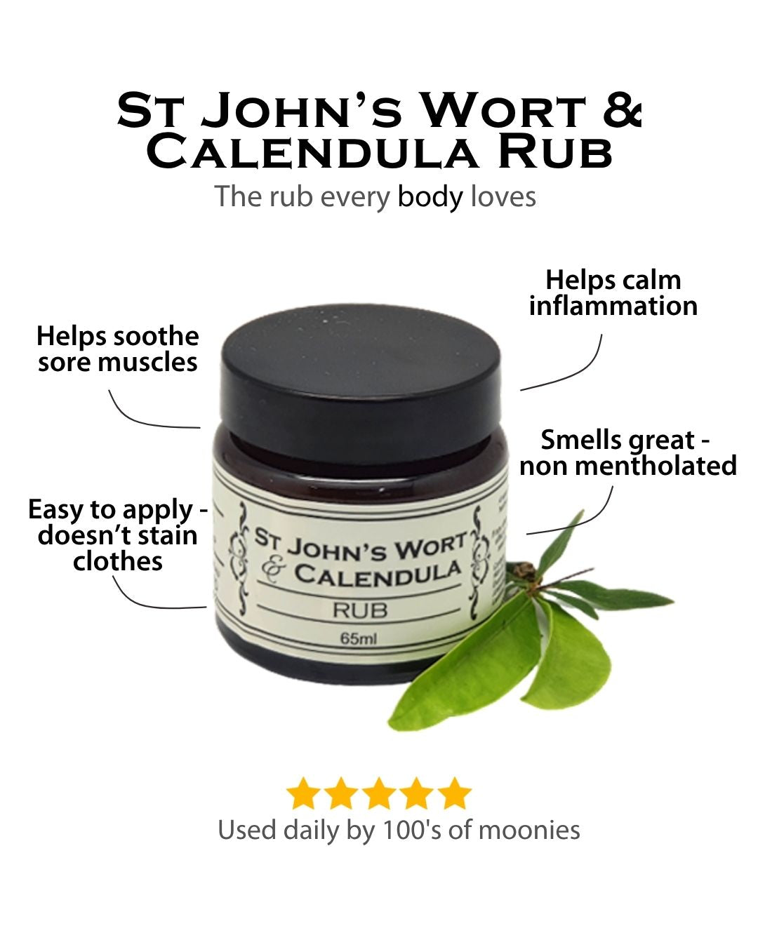 ST JOHN'S WORT & CALENDULA RUB