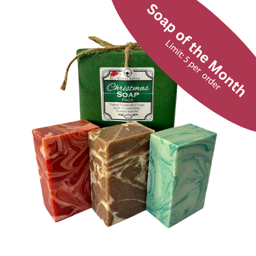 CHRISTMAS SOAP TRIO - Limited Edition