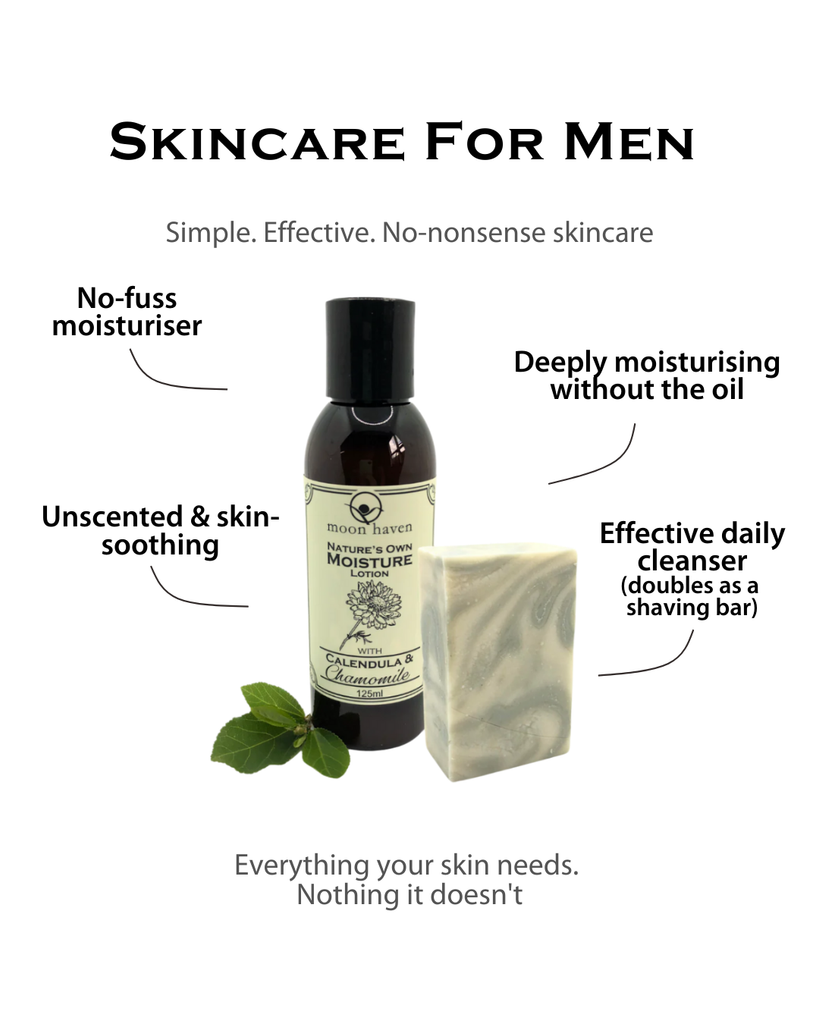 CLEANSE & MOISTURISE - SKINCARE FOR MEN BUNDLE