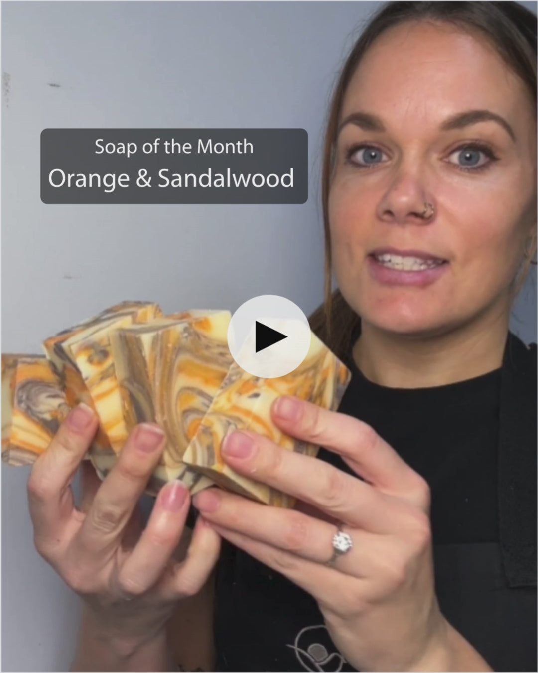 ORANGE & SANDALWOOD SOAP