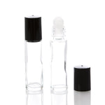 10ml Clear Glass Roller Ball Bottle
